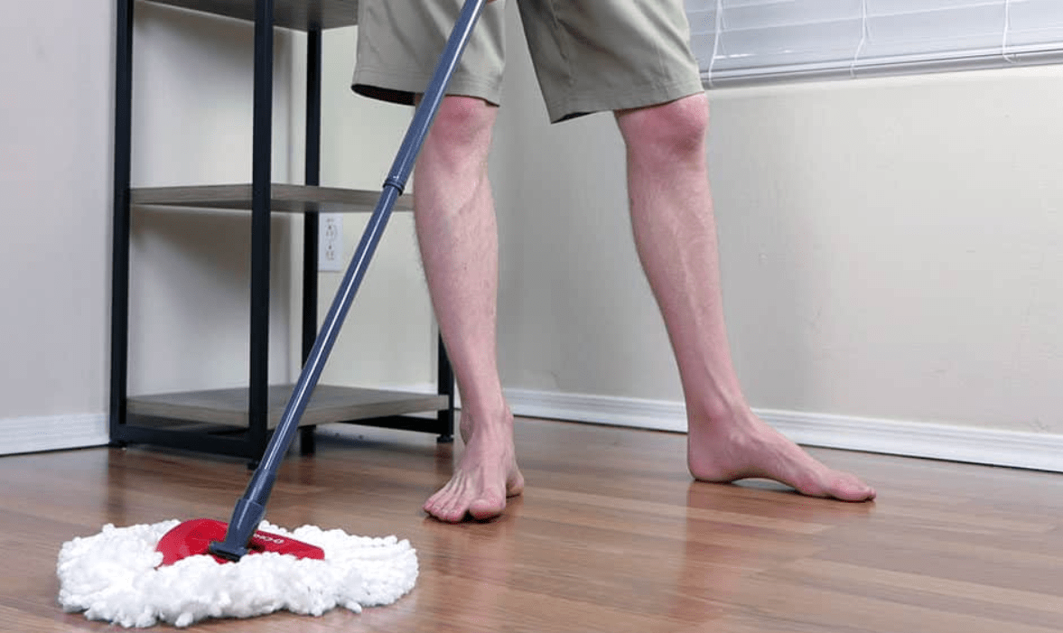 how to use a spin mop