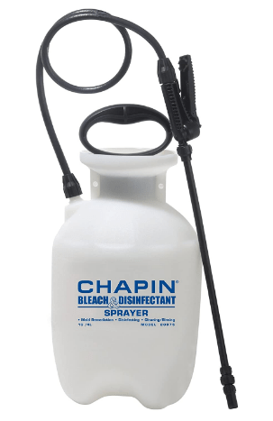 disinfectant bleach sprayer