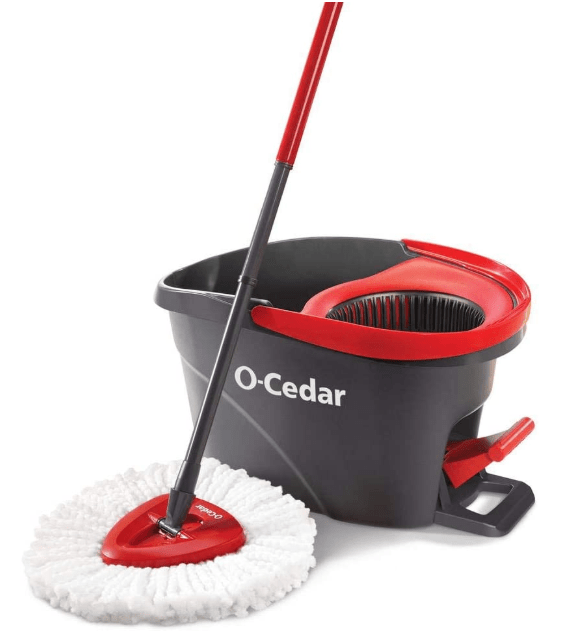 spin mop and bucket for
