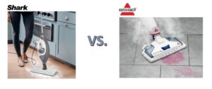 shark vs bissell steam mop