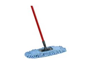 microfiber mop to remove dog hair effectively