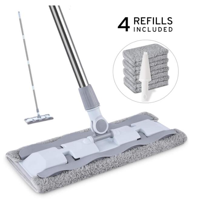 tile dust mop with refills