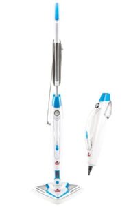 Bissell floor mop with handheld steamer for small space
