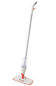 cheap spray mop with detachable scrubber for tile floor cleaning