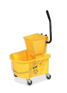 Genuine Joe residential 6.5 gallon home mop bucket and wringer combo