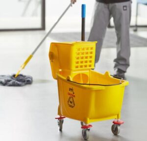 heavy duty mop bucket with wringer