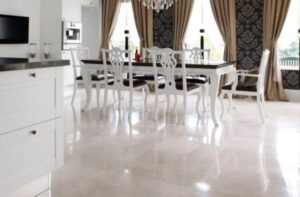 how to care large marble floors