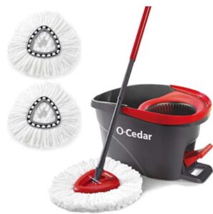 o cedar home spin mop and foot pedal bucket