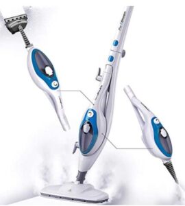 multifunctional floor steamer and scrubber