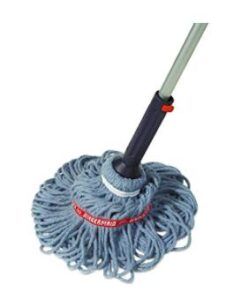 Rubbermaid self wringing mop for industrial heavy duty cleaning