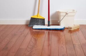 how to polish wood floors naturally