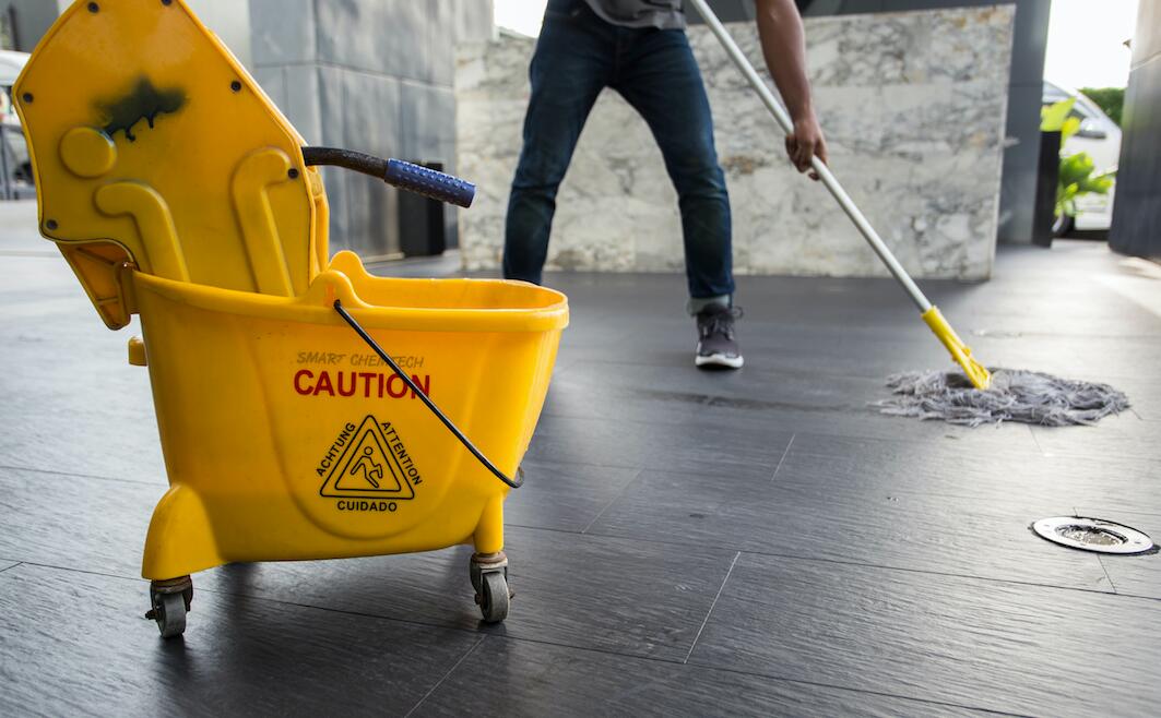 how to disposal of dirty mop water