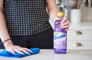 is it safe to use fabuloso in steam mop