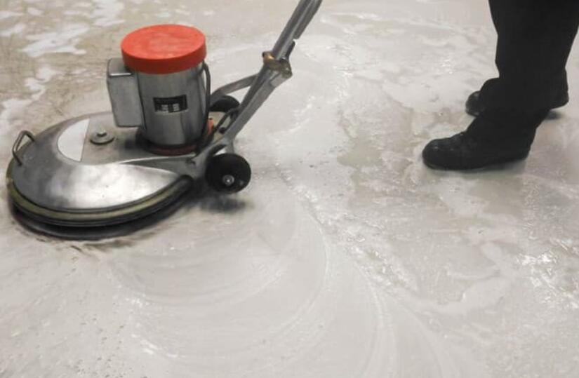 what to prepare to clean garage floors
