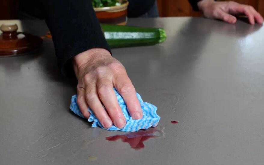 Wiping up Spills