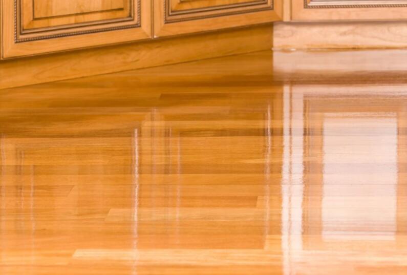 can you use bleach on wood floors
