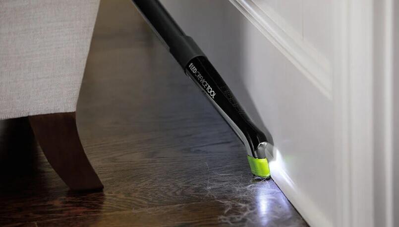 clean the baseboards with a steam cleaner