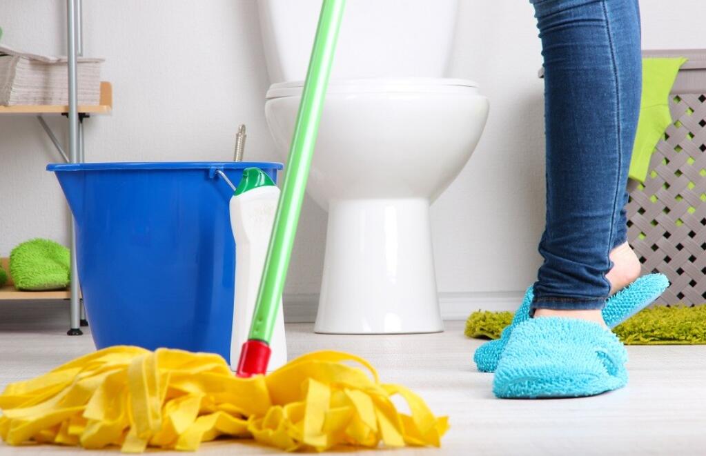 how often should you mop your bathroom