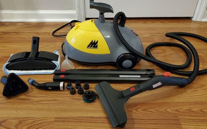 steam cleaner with attachments