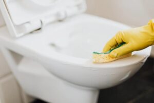 toilet yellow stains