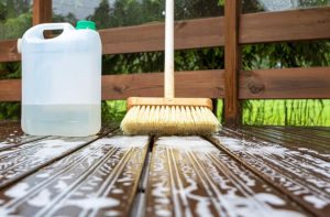 Why Is Vinegar Often Used to Clean Decking